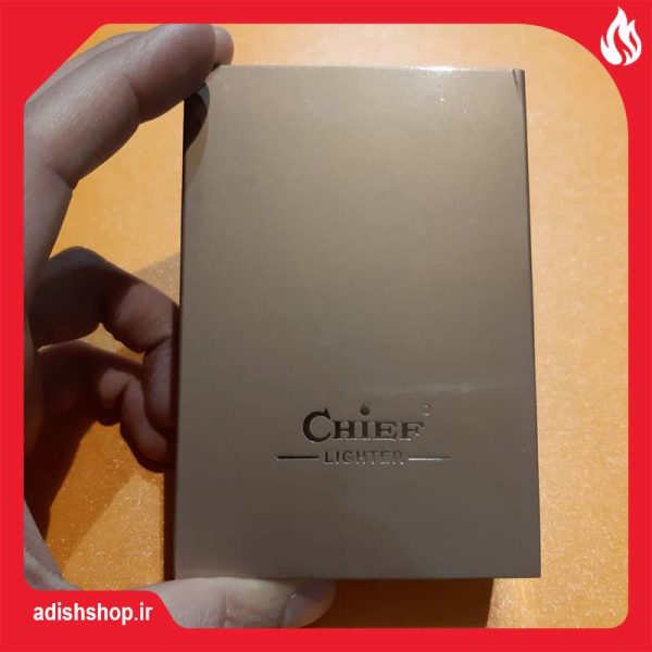 فندک بنزینی چیف-خرید فندک بنزینی چیف-فندک هدیه-فندک کادویی-آدیش شاپ Chief classic Lighter adishshop.ir